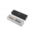 Parker IM Pioneers Collection Fountain Pen - Grey Arrow Gold Trim - Picture 3